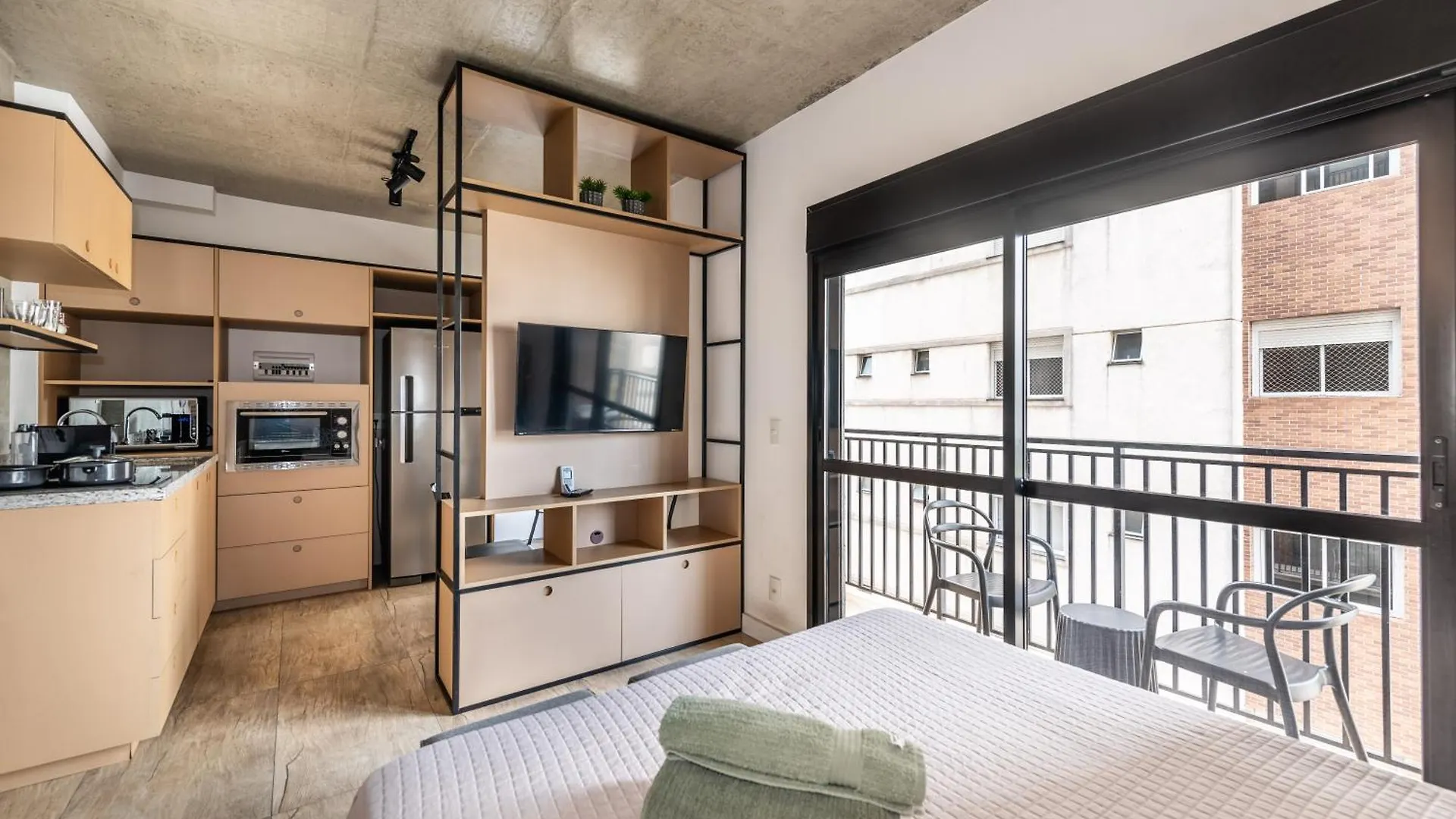 83 New Studio Next Paulista Av, Fast Wifi And Balcony São Paulo 0*,