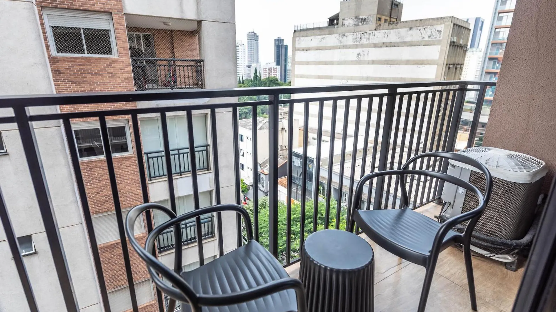 83 New Studio Next Paulista Av, Fast Wifi And Balcony São Paulo Apartament